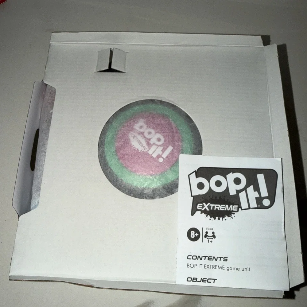 Hasbro Bop It Extreme 2022 Electronic Game for 1 or More Players Fun Party O-BOX